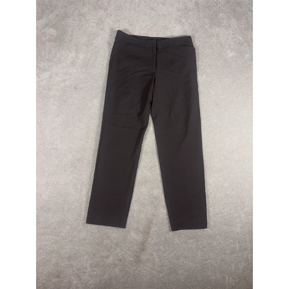 eileen fisher gray small tapered leg pants trouser Dress Pants